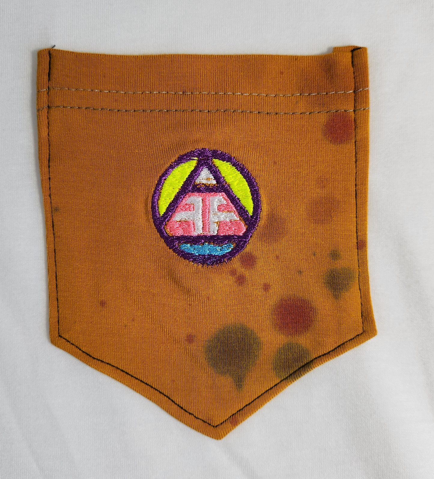 Crop Pocket Tee - Brown Trout