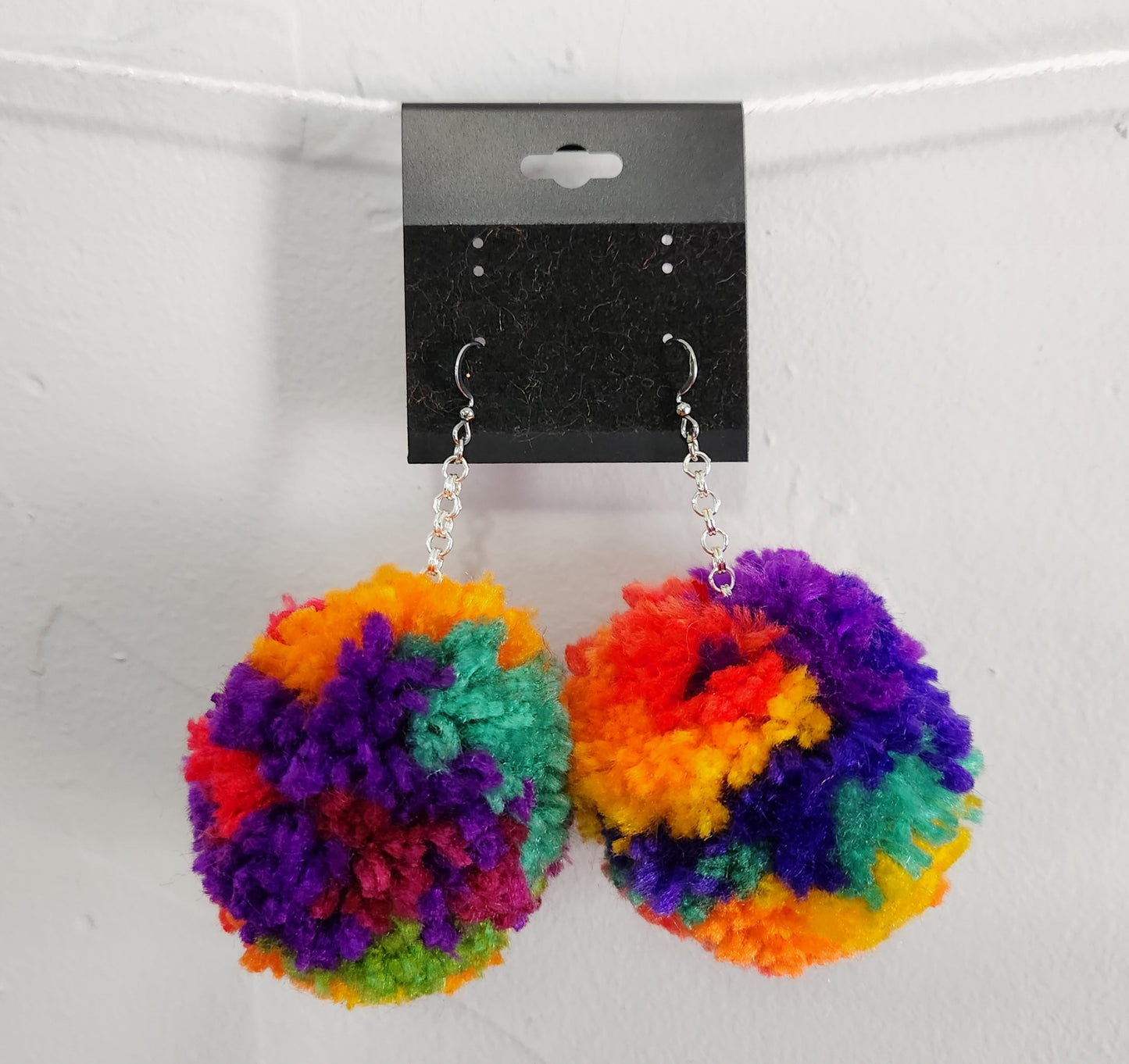 Pom Earrings