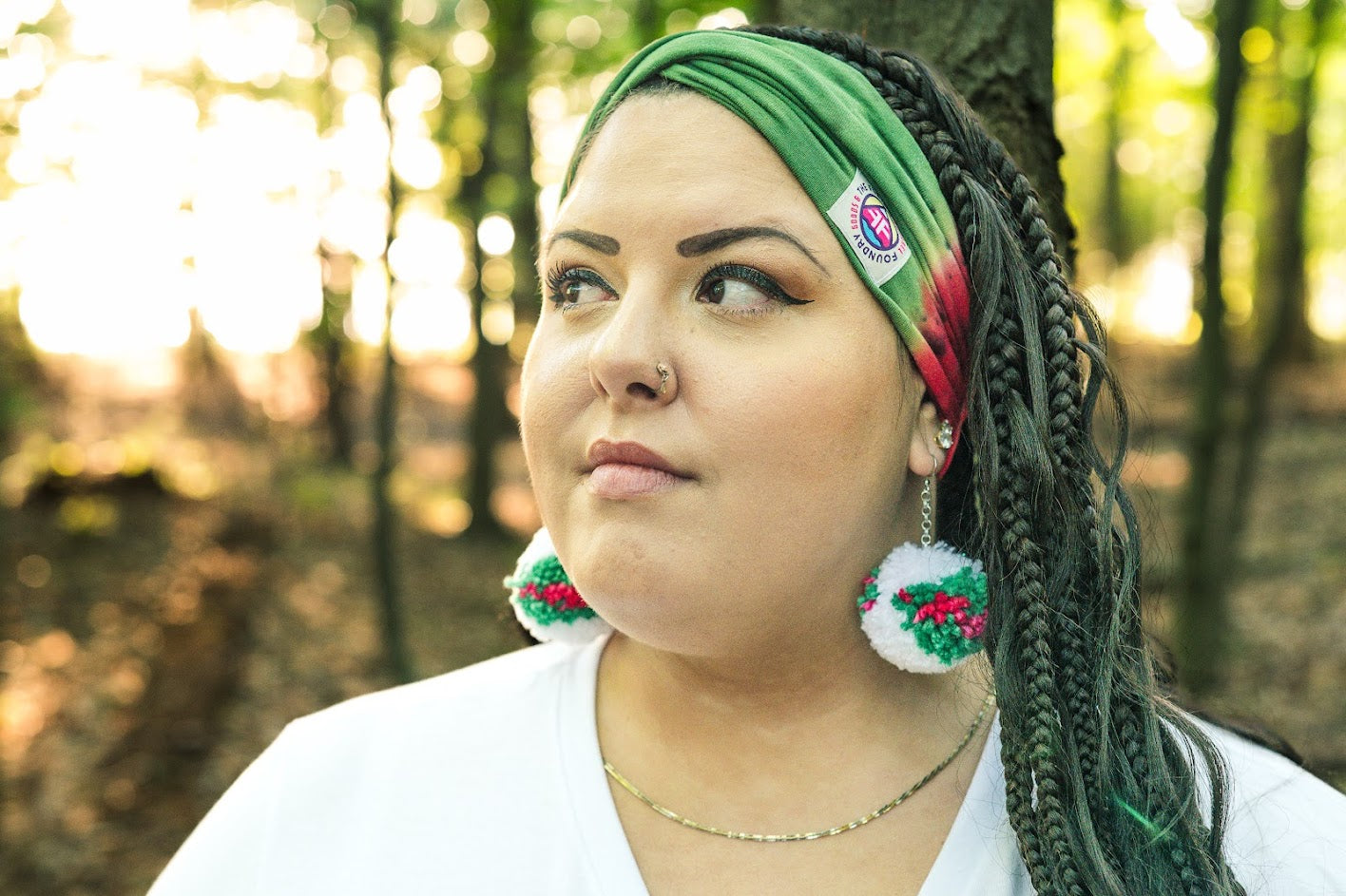 Pom Earrings