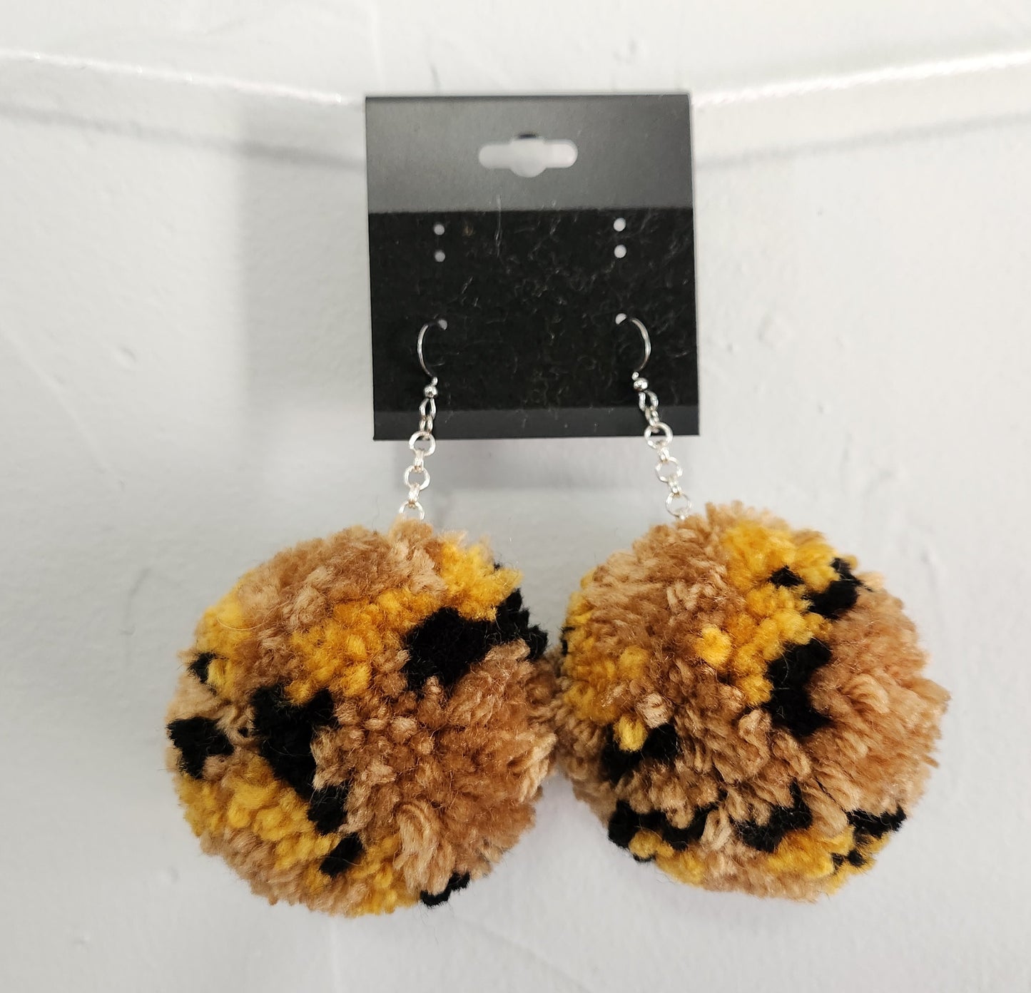 Pom Earrings