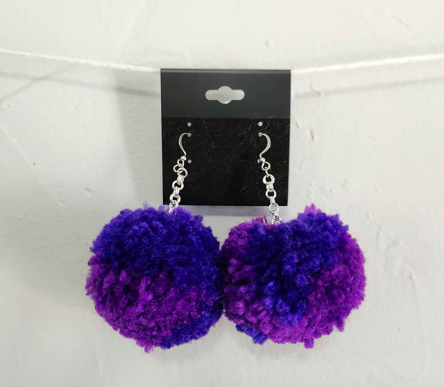 Pom Earrings
