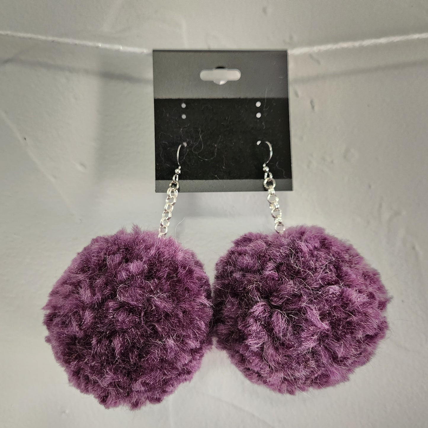 Pom Earrings