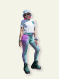 Blue Bonefish Leggings